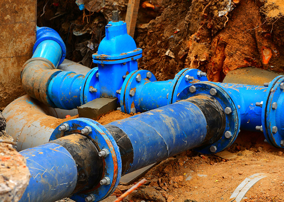 Sewer Line Replacement in Mack