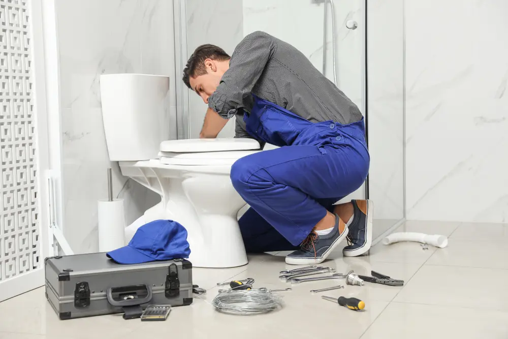 Toilet Installation in Mack