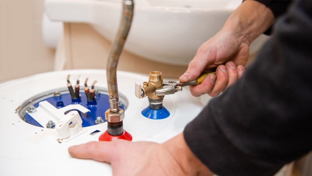 Water Heater Installation in Mack